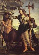 Minerva and the Kentaur botticelli